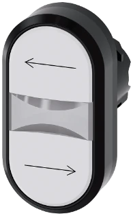 Siemens - Drukknop frontelement - 3SU1000-3AB66-0AM0 3SU10003AB660AM0 397186