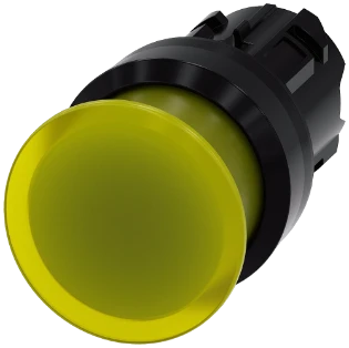 Siemens - Drukknop frontelement (paddenstoel) - 3SU1001-1AD30-0AA0 3SU10011AD300AA0 397363