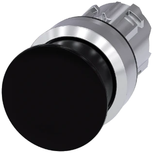 Siemens - Drukknop frontelement (paddenstoel) - 3SU1050-1AD10-0AA0 3SU10501AD100AA0 398053