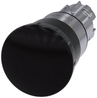 Siemens - Drukknop frontelement (paddenstoel) - 3SU1050-1HB10-0AA0 3SU10501HB100AA0 398122