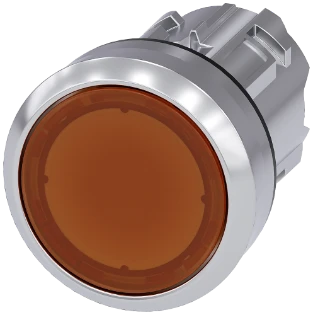 Siemens - Drukknop frontelement - 3SU1051-0AB00-0AA0 3SU10510AB000AA0 398317