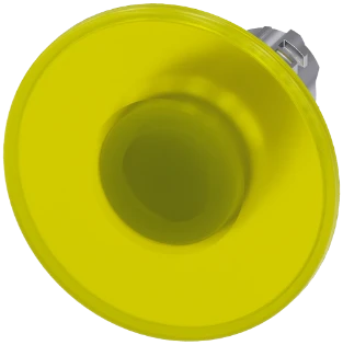Siemens - Drukknop frontelement (paddenstoel) - 3SU1051-1CA30-0AA0 3SU10511CA300AA0 398407