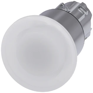 Siemens - Drukknop frontelement (paddenstoel) - 3SU1051-1ED60-0AA0 3SU10511ED600AA0 398440