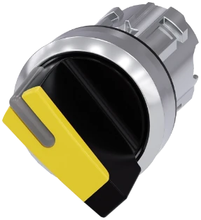 Siemens - Keuzeschakelaar frontelement - 3SU1052-2BF30-0AA0 3SU10522BF300AA0 398527
