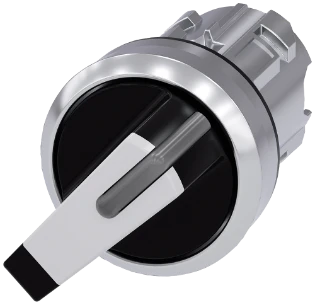 Siemens - Keuzeschakelaar frontelement - 3SU1052-2FF60-0AA0 3SU10522FF600AA0 398608