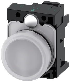 Siemens - Signaallamp - 3SU1102-6AA60-3AA0 3SU11026AA603AA0 399069