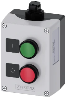 Siemens - Drukknopkast compleet - 3SU1802-0AB10-4HB1 3SU18020AB104HB1 400459