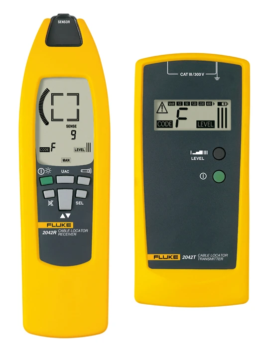 Fluke Locator voor ondergrondse kabels/leidingen en elektronische markeringen 2435038 2435038 459400