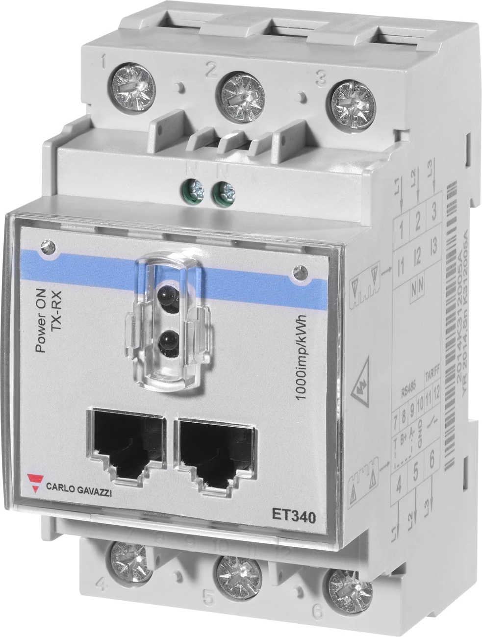 Carlo Gavazzi Vermogensmeetwaarde-omvormer ET340DINAV23XS1X ET340DINAV23XS1X 467039