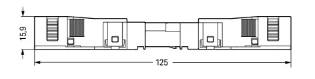 Wago - Connector voor insteekbare gebouwinstallatie - 770-102/041-000 770-102/041-000 4683348