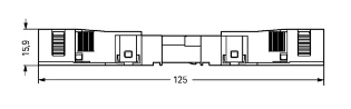 Wago - Connector voor insteekbare gebouwinstallatie - 770-102/041-000 770-102/041-000 4685768