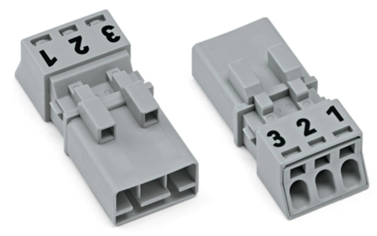 Wago Connector voor insteekbare gebouwinstallatie 890-253 890-253 4696113