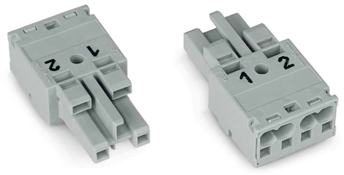 Wago Connector voor insteekbare gebouwinstallatie 770-242 770-242 4696794