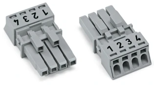 Wago - Connector voor insteekbare gebouwinstallatie - 890-244 890-244 4697213