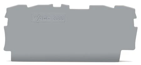 Wago Eindplaat rijgklem 2000-1491 2000-1491 4698617