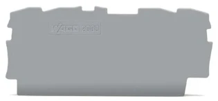 Wago - Eindplaat rijgklem - 2000-1491 2000-1491 4698617
