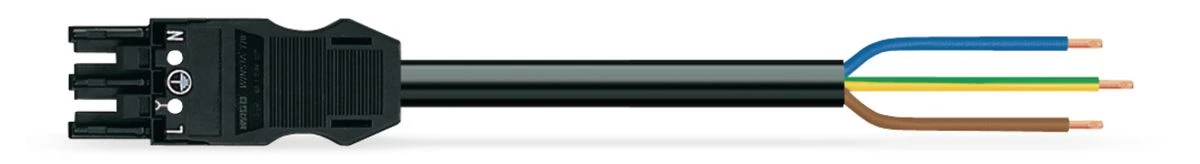 Wago Patchkabel voor insteekbare gebouwinstallatie 771-9993/106-201 771-9993/106-201 4699666