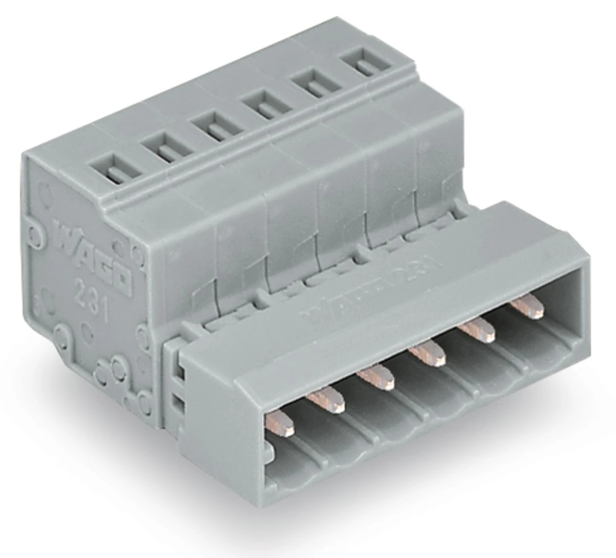 Wago Kabelconnector voor printplaatconnector 231-602 231-602 4704891