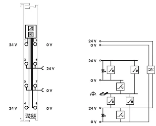 Wago - Veldbus, dec. periferie - voedings- en segmentmodule - 750-626/020-000 750-626/020-000 4706158