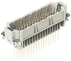Harting - Contactblok voor rechthoekige connector - Han D 64 Pos. M Insert Wire Wrap 09210642601 50412
