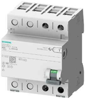 Siemens - Aardlekschakelaar - 5SV3621-4 5SV36214 519274