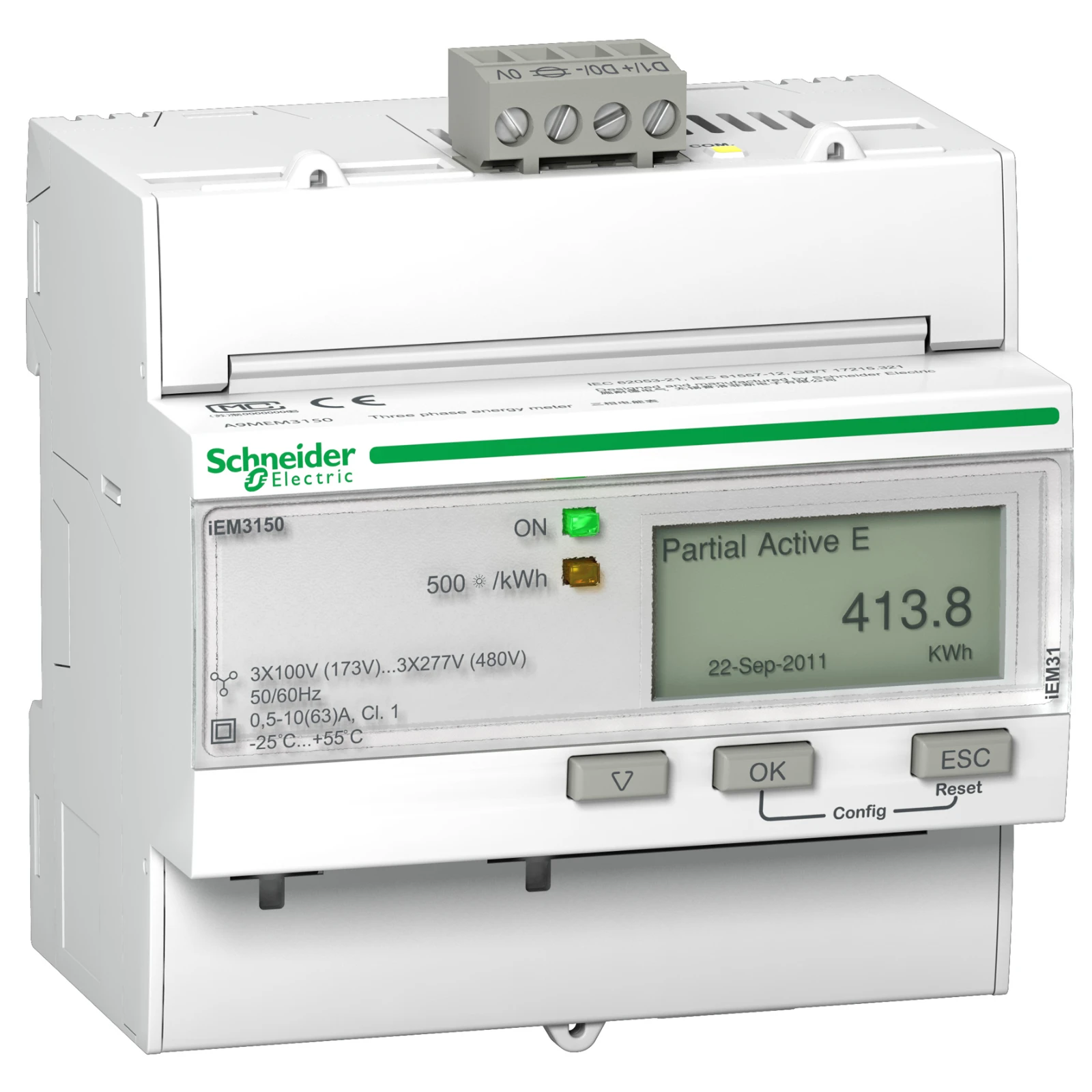 Schneider Electric Elektriciteitsmeter A9MEM3150 A9MEM3150 530798
