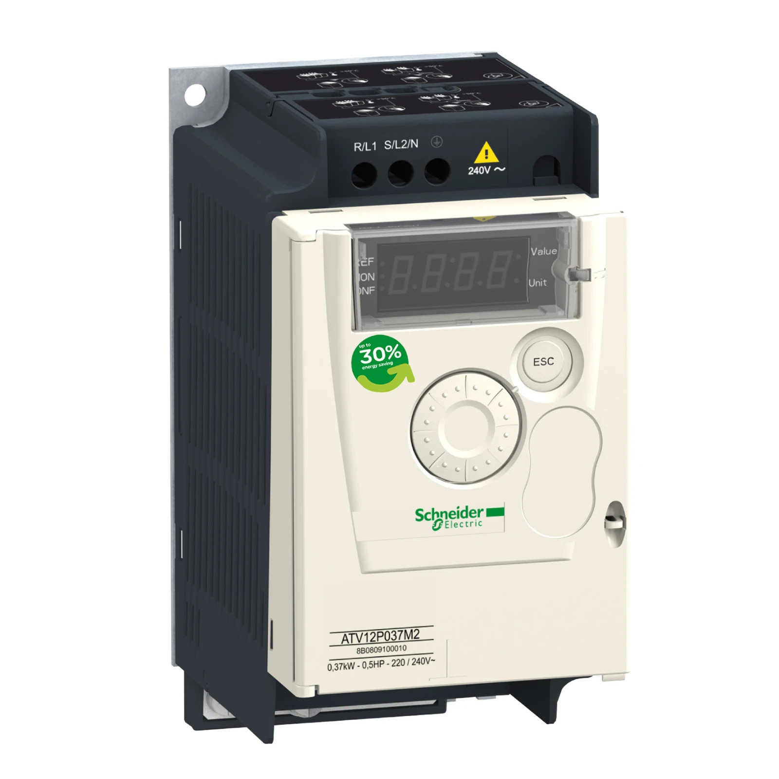 Schneider Electric Frequentieregelaar =< 1 kV ATV12P037M3 ATV12P037M3 531777