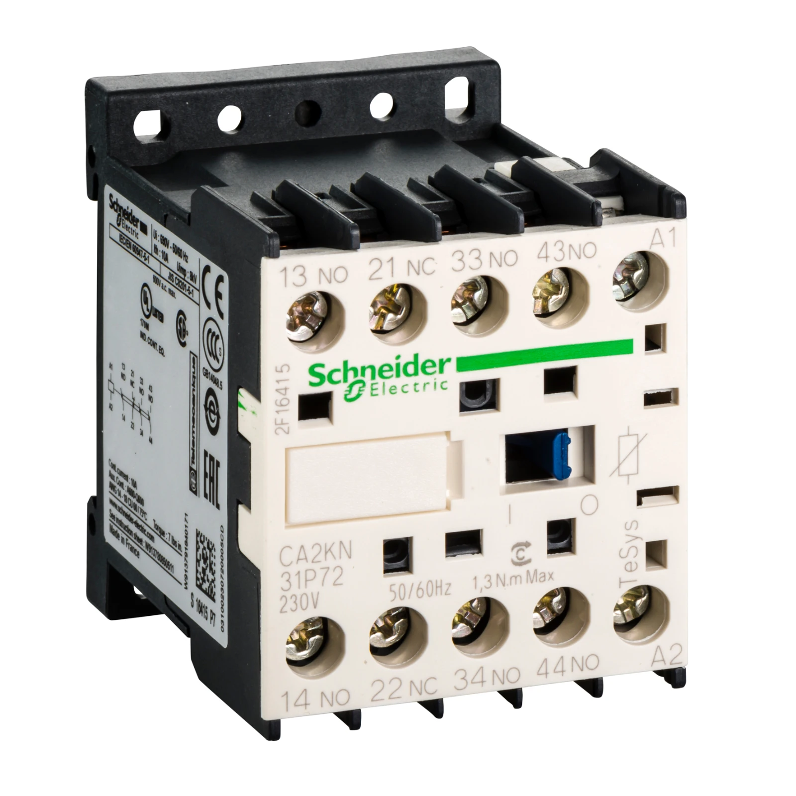 Schneider Electric Hulpcontact, relais CA2KN31P72 CA2KN31P72 532667