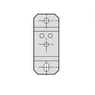 Schneider Electric - Bevestigingssysteem railkoker - KBB40ZFMP KBB40ZFMP 535687