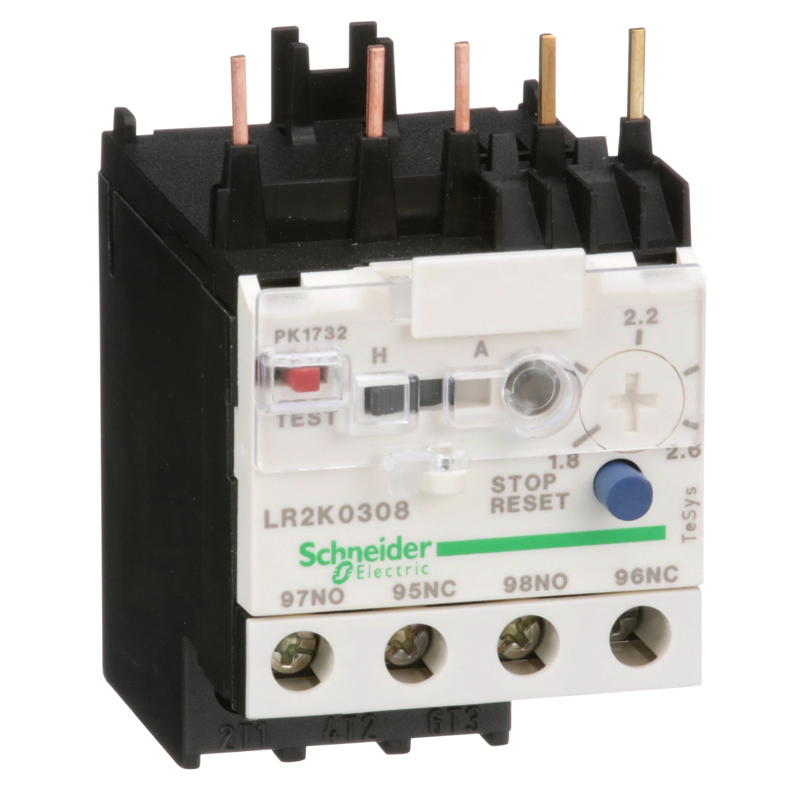 Schneider Electric Overbelastingsrelais thermisch LR2K0308 LR2K0308 537573