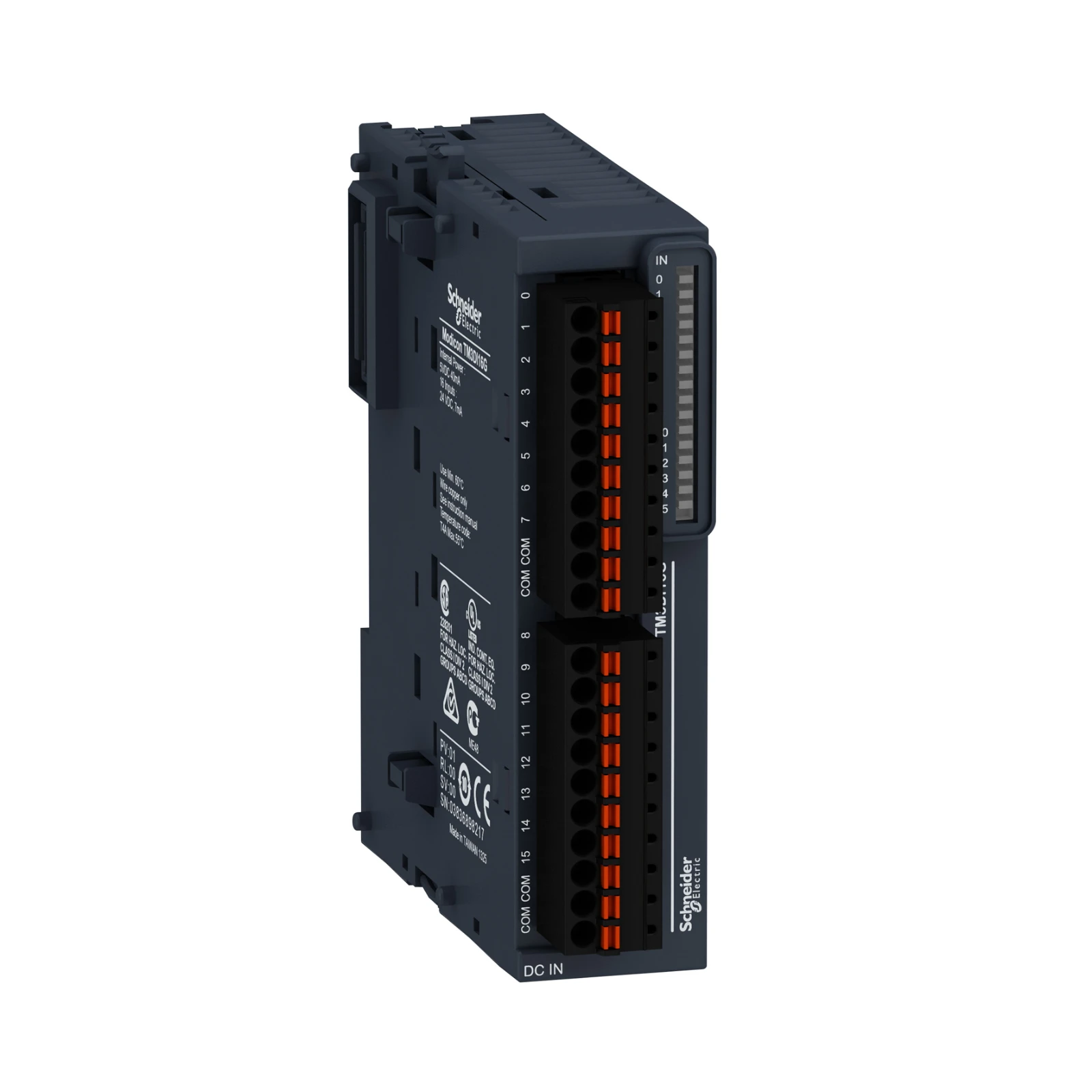 Schneider Electric Veldbus, dec. periferie - digitale in- en uitgangsmodule TM3DI16G TM3DI16G 545987