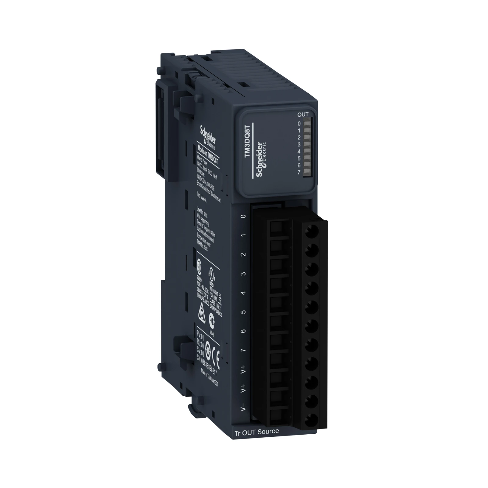 Schneider Electric Veldbus, dec. periferie - digitale in- en uitgangsmodule TM3DQ8T TM3DQ8T 546015