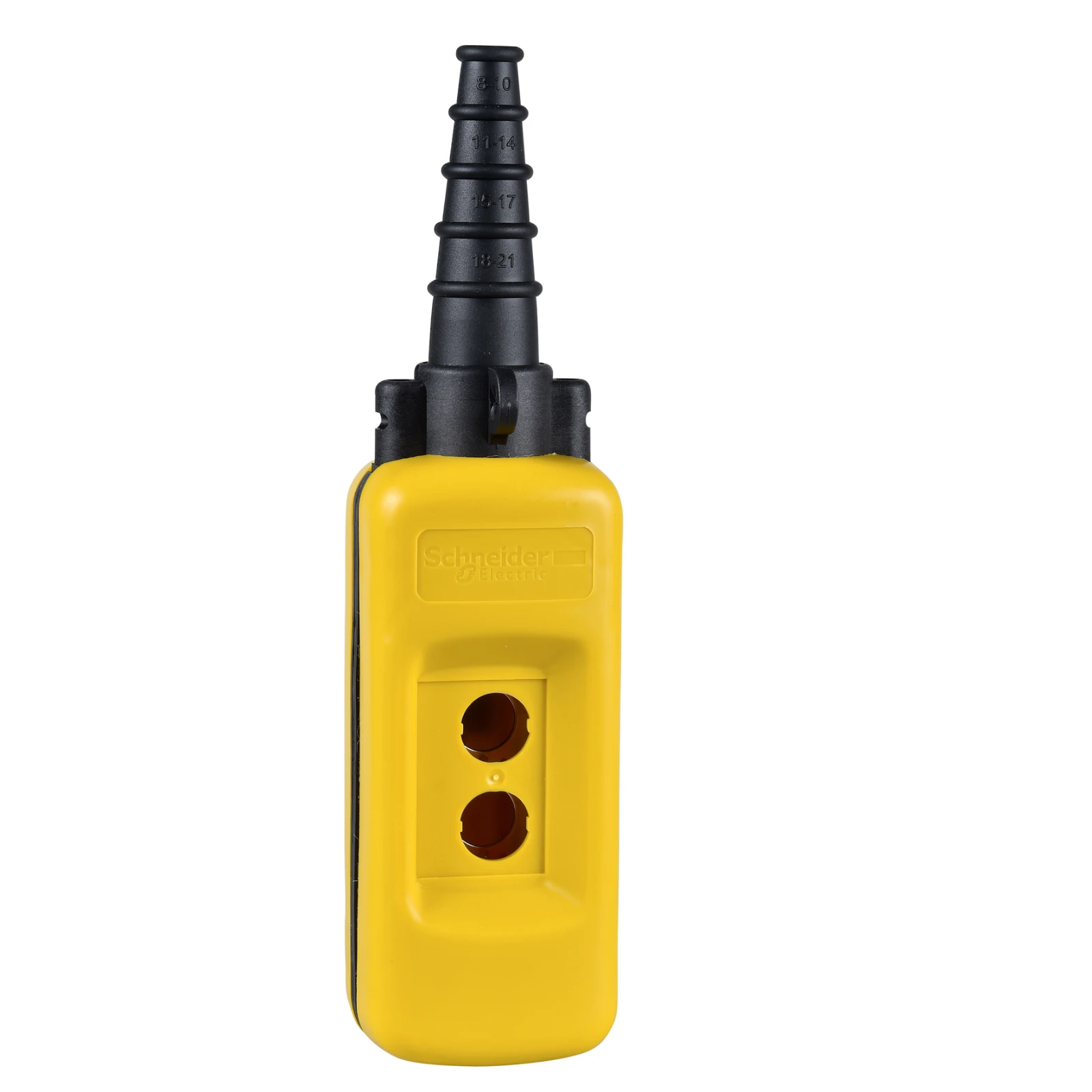 Schneider Electric Hangdrukknopkast leeg XACA02 XACA02 547405