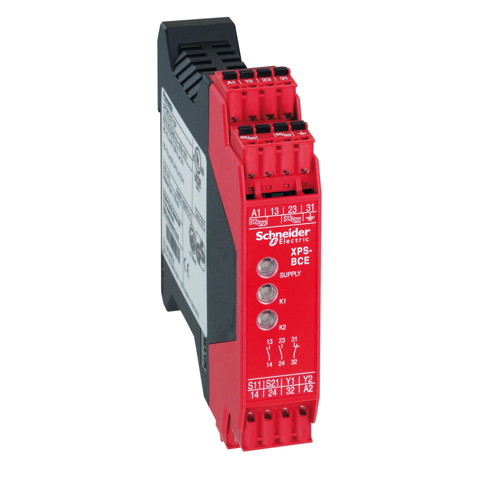 Schneider Electric Tweehandsbedieningsrelais XPSBCE3110C XPSBCE3110C 550602