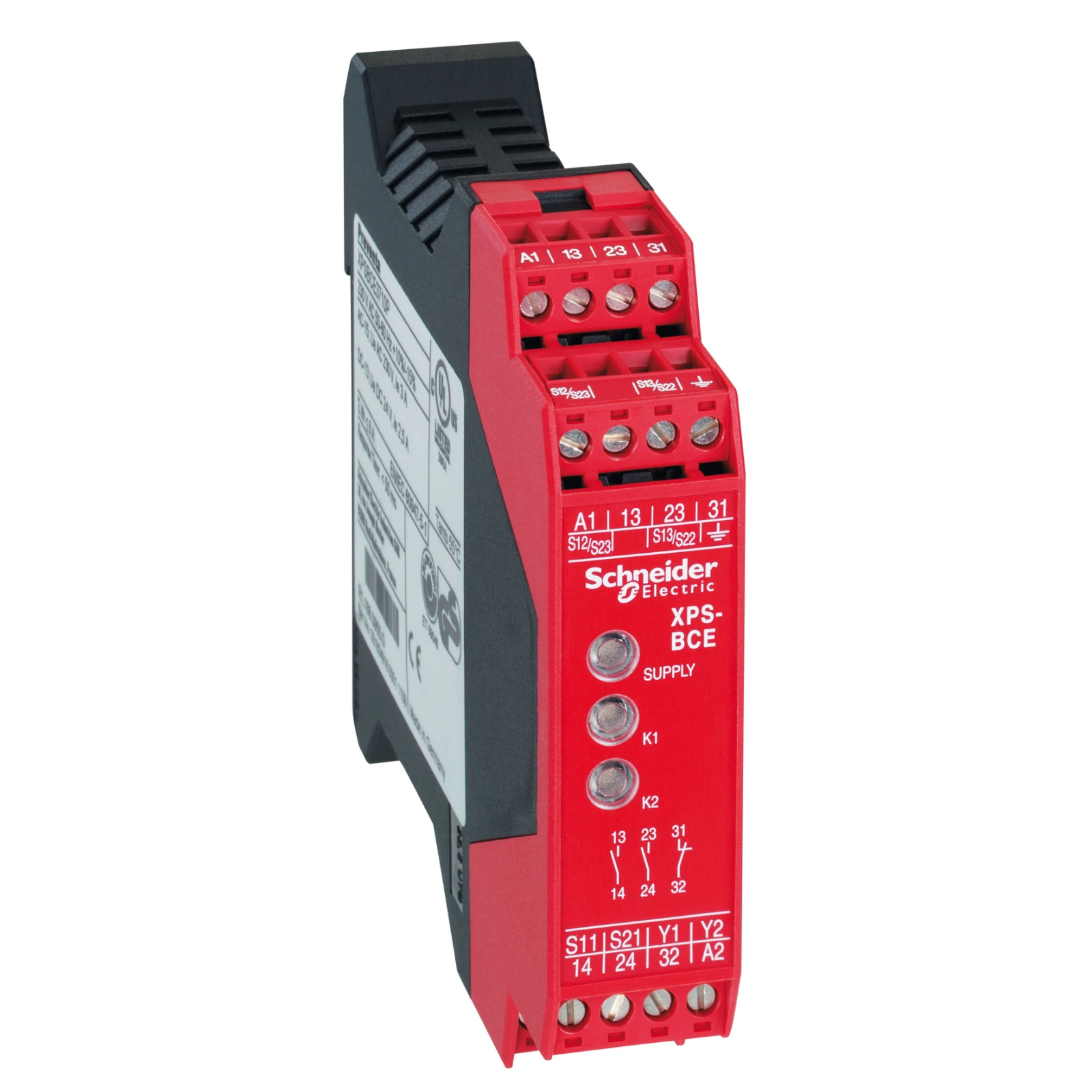 Schneider Electric Tweehandsbedieningsrelais XPSBCE3110P XPSBCE3110P 550604