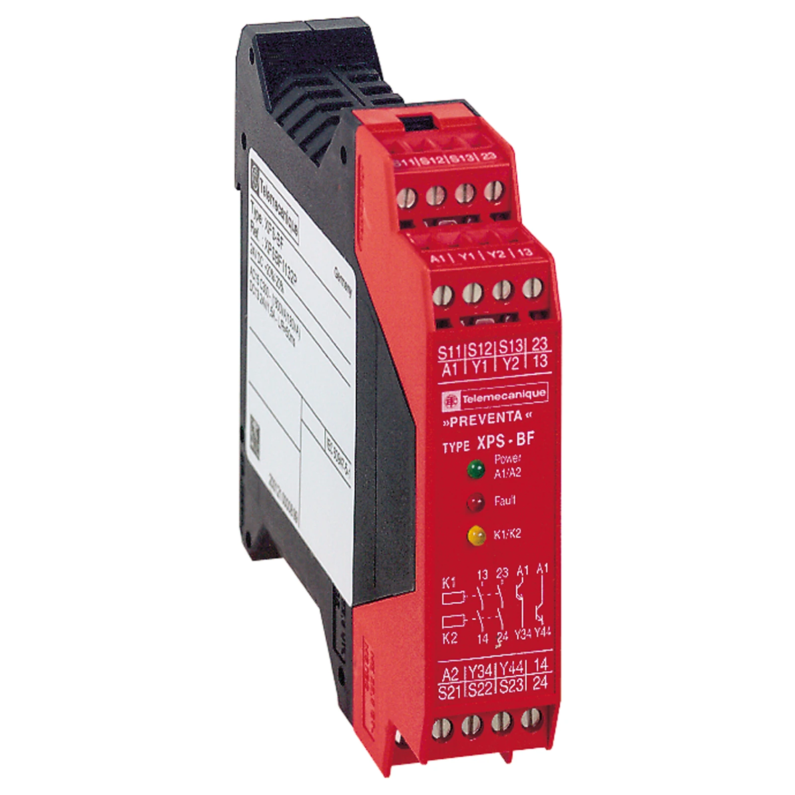 Schneider Electric Tweehandsbedieningsrelais XPSBF1132 XPSBF1132 550606