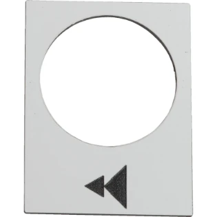 Schneider Electric - Tekstschild voor drukknop/signaallamp - ZB2BY4903 ZB2BY4903 552968