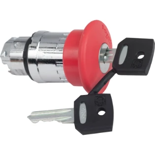Schneider Electric - Drukknop frontelement (paddenstoel) - ZB4BS944 ZB4BS944 553455