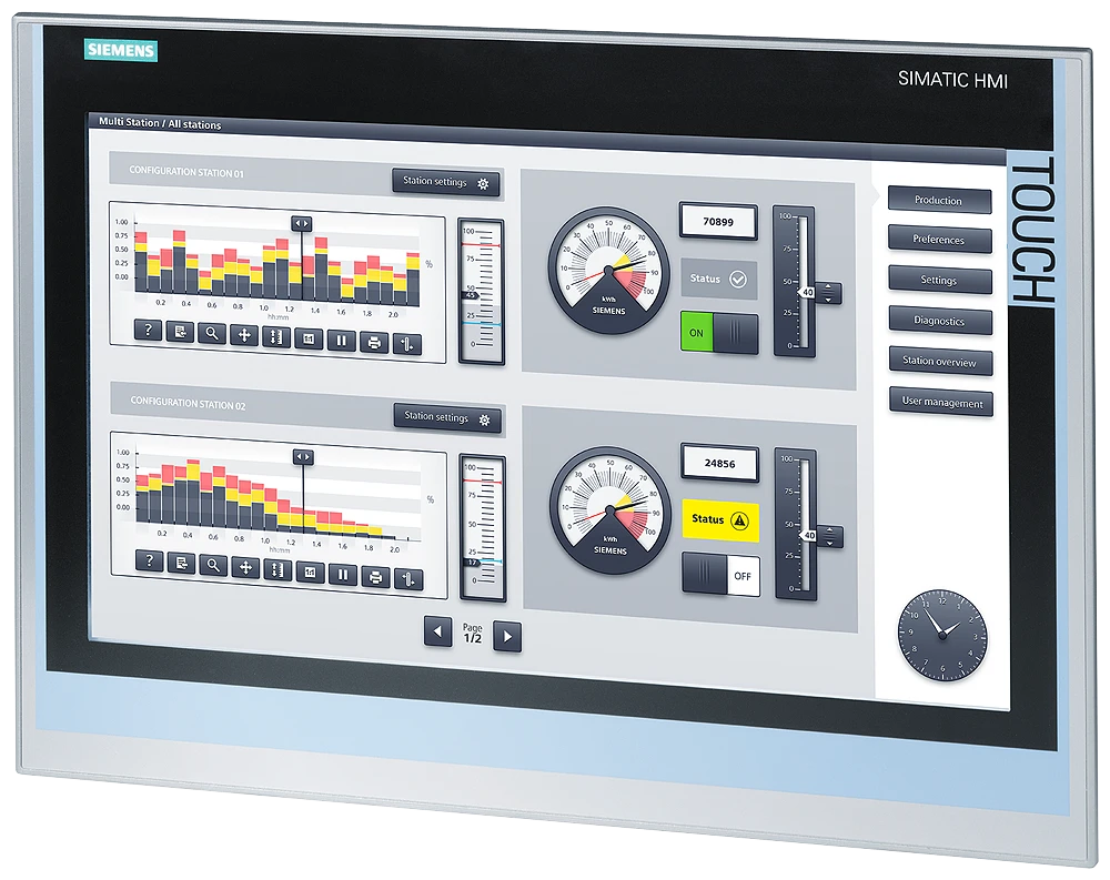 Siemens Grafisch paneel 6AV21240UC020AX1 6AV21240UC020AX1 558161