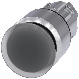 Siemens - Drukknop frontelement (paddenstoel) - 3SU1051-1AA70-0AA0 3SU10511AA700AA0 570476