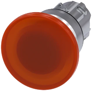 Siemens - Drukknop frontelement (paddenstoel) - 3SU1051-1BD00-0AA0 3SU10511BD000AA0 570490