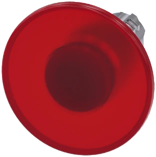 Siemens - Drukknop frontelement (paddenstoel) - 3SU1051-1CA20-0AA0 3SU10511CA200AA0 570495