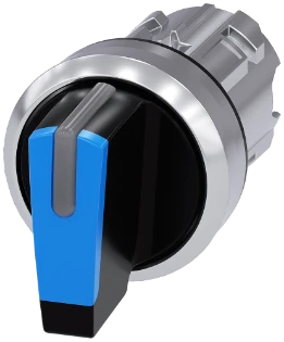 Siemens - Keuzeschakelaar frontelement - 3SU1052-2BM50-0AA0 3SU10522BM500AA0 570533