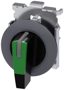 Siemens - Keuzeschakelaar frontelement - 3SU1062-2EM40-0AA0 3SU10622EM400AA0 570588