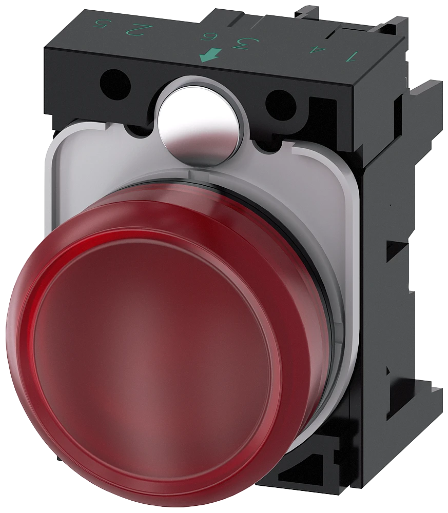 Siemens Signaallamp 3SU1102-6AA20-1AA0 3SU11026AA201AA0 570662