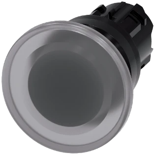 Siemens - Drukknop frontelement (paddenstoel) - 3SU1001-1BD70-0AA0 3SU10011BD700AA0 571225