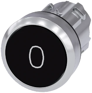 Siemens - Drukknop frontelement - 3SU1050-0AB10-0AD0 3SU10500AB100AD0 571358