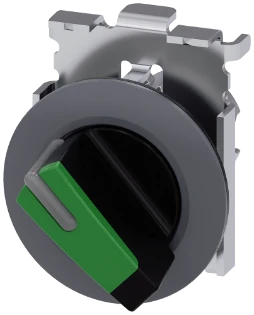 Siemens - Keuzeschakelaar frontelement - 3SU1062-2DF40-0AA0 3SU10622DF400AA0 571791