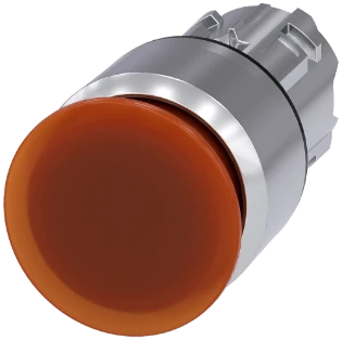 Siemens - Drukknop frontelement (paddenstoel) - 3SU1051-1AA00-0AA0 3SU10511AA000AA0 571837