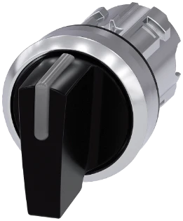 Siemens - Keuzeschakelaar frontelement - 3SU1052-2BM10-0AA0 3SU10522BM100AA0 571865